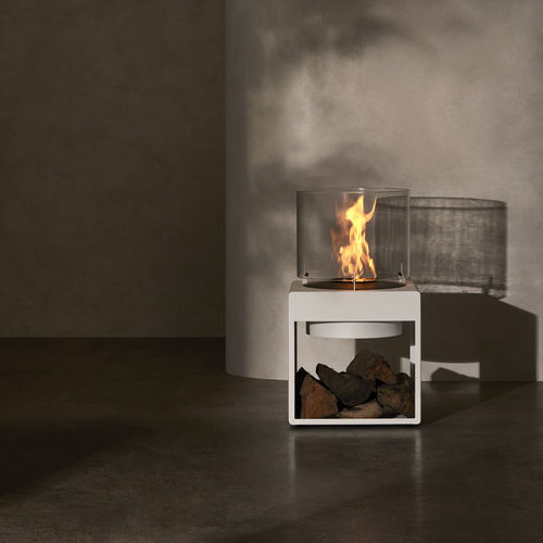 Lareira ecológica a bioetanol - Pop 3L - EcoSmart Fire - de instalação livre / em ilha / com 4 faces
