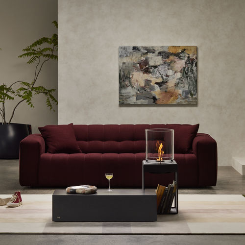 Lareira ecológica a bioetanol - Pop 8T - EcoSmart Fire - em ilha / de centro / para ambiente externo