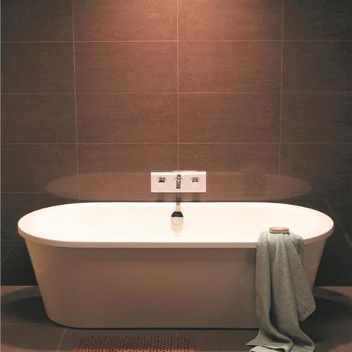 Placas de revestimento em porcelana - BARI MOCHA - ORIGINAL STYLE - fosca / para ambiente interno / de parede