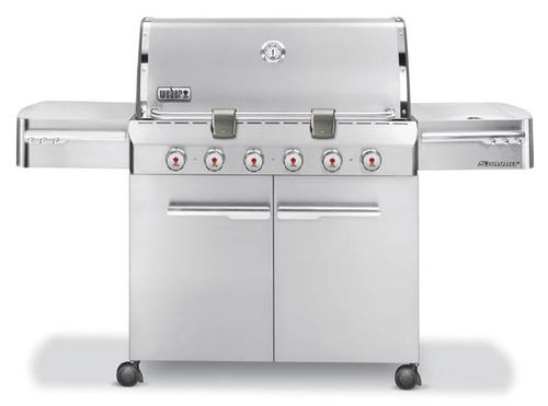 Churrasqueira a gás - SUMMIT® S-620 - Weber USA - com rodízios / em aço inoxidável