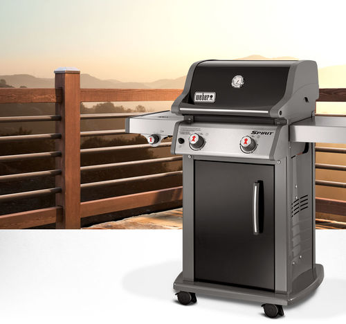 Churrasqueira a gás - SPIRIT® E-220™  - Weber USA - com rodízios / metálica
