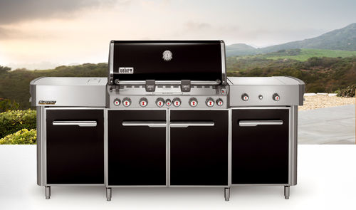 Churrasqueira a gás - SUMMIT® - Weber USA - fixa / em aço inoxidável