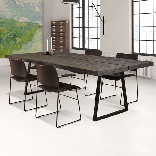 Mesa de jantar contemporânea - SOLIS - SPEKVA - em carvalho / em nogueira / em teca