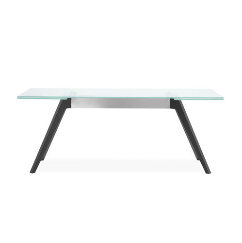 Mesa contemporânea - DELTA - PIANCA - em madeira / em vidro / em mármore