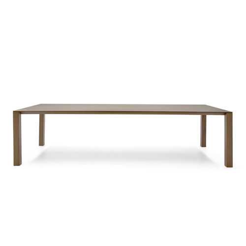 Mesa contemporânea - WOODY - PIANCA - em madeira / com base em madeira / retangular