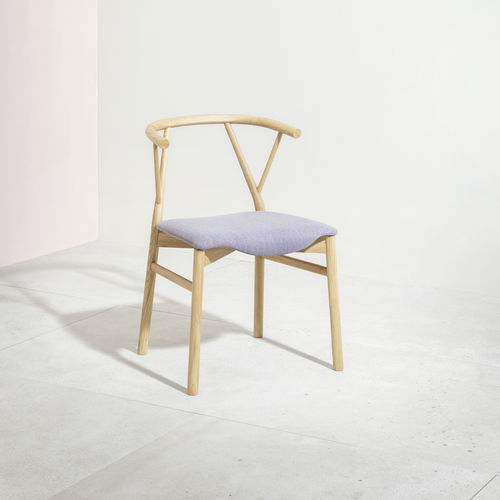 Cadeira contemporânea - Valerie - miniforms - para ambiente interno / em tecido / em couro sintético
