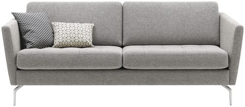 Sofá de canto - OSAKA - BoConcept - contemporâneo / em tecido / em couro
