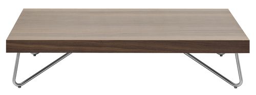 Mesa de centro contemporânea - LUGO - BoConcept - em MDF / em aço / retangular
