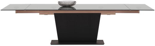 Mesa de jantar contemporânea - MONZA - BoConcept - em vidro / em MDF / em aço