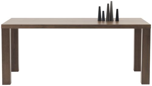 Mesa de jantar contemporânea - LUGO - BoConcept - em MDF / em aço / retangular