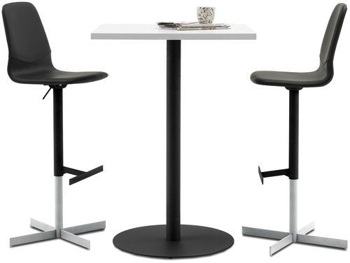 Mesa alta contemporânea - BONN - BoConcept - em laminado / retangular / da linha residencial