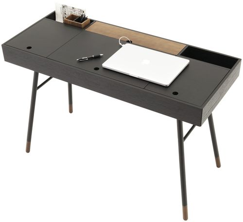 Mesa secretária contemporânea - CUPERLINO - BoConcept - em MDF / com compartimento de arrumação / com 4 pés