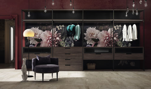 Closet modular - REALLY 100 - MUEBLES MESEGUE, S.A. - contemporâneo / em madeira / metálico