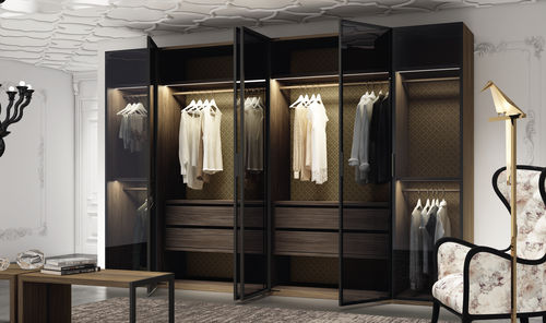 Guarda-roupa de canto - Vitreo 214 - MUEBLES MESEGUE, S.A. - modular / de parede / de embutir