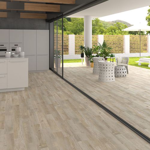 Placas de revestimento em grés porcelanato - LUMBER  - SALONI CERAMICA - polida / para ambiente interno / para ambiente externo