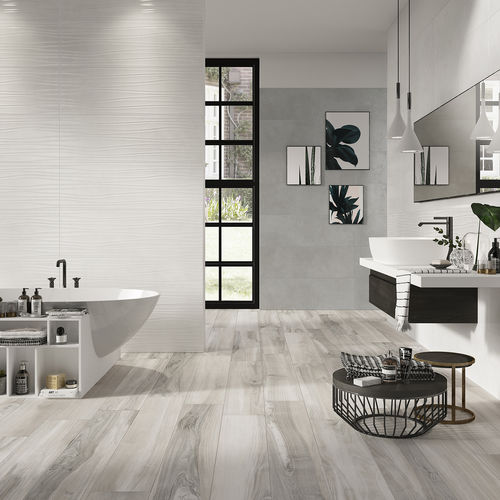 Placas de revestimento em cerâmica - EVOLUTION - Ceramiche Ascot SpA - polida / fosca / para ambiente interno