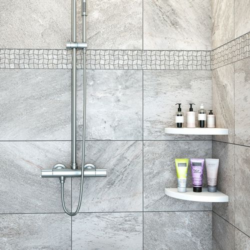 Placas de revestimento em cerâmica - QUARTZITE - Interceramic - fosca / para ambiente interno / de parede