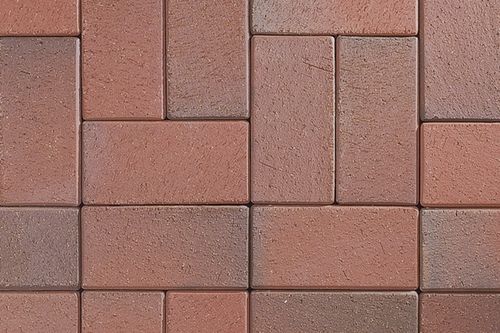 Bloco de pavimentação em clínquer - RECKER-BUNT - ABC Klinker gruppe - para pedestres
