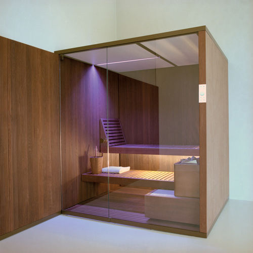 Sauna finlandesa - BODYLOVE S - EFFEGIBI - da linha comercial / em madeira / para ambiente interno