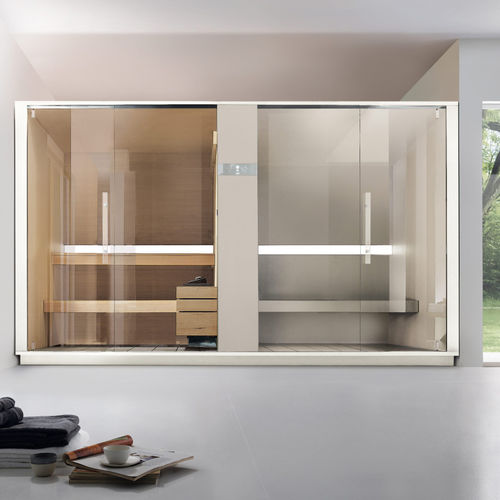 Sauna banho turco - LOGICA SH - EFFEGIBI - da linha residencial / em madeira / para ambiente interno