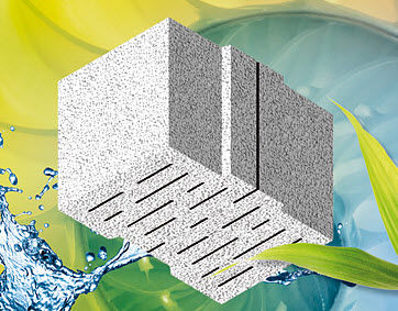 Bloco de alvenaria à base de cal - BISOGREEN® - BISOTHERM - à base de sílica expandida / isolante / isolante