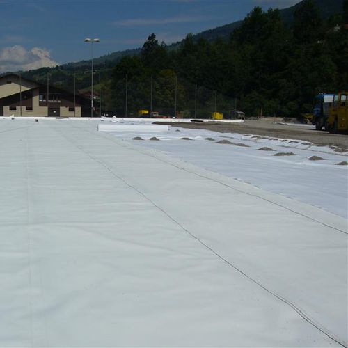 Manta impermeabilizante para telhado - MAPEPLAN® T B - Polyglass Spa - em rolo / de fibra / flexível