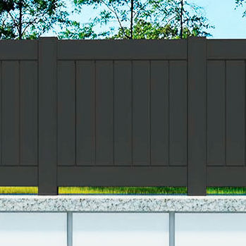 Cerca de réguas - VD01 - AGM - para jardim / em alumínio / contemporânea