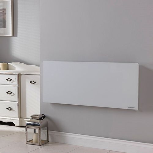 Convector elétrico - VPS-DESIGN WHITE - TECHNOTHERM - 751 W–1000 W / contemporâneo / em vidro
