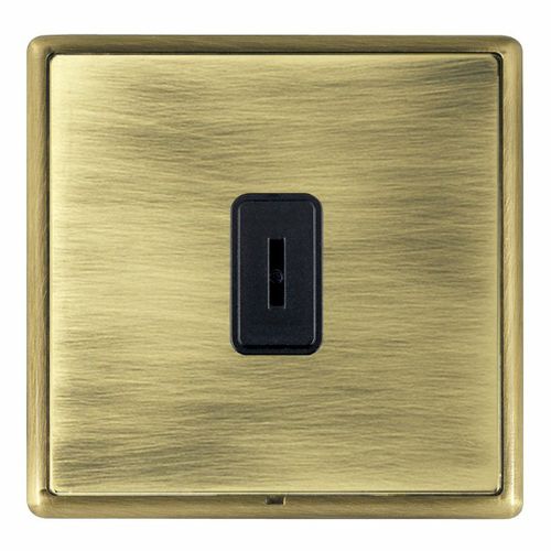 Interruptor com chave - LINEA-RONDO CFX® - Hamilton Litestat - de embutir / em latão / contemporâneo