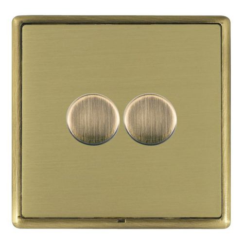 Interruptor dimmer de botão rotativo - LINEA-RONDO CFX® - Hamilton Litestat - de embutir / duplo / quádruplo