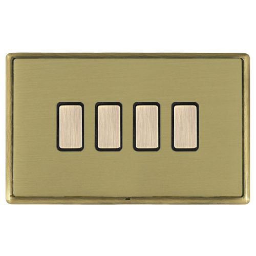 Interruptor dimmer de botão rotativo - LINEA-RONDO CFX® - Hamilton Litestat - de embutir / duplo / quádruplo