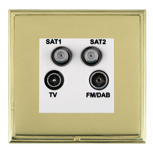 Tomada para antena de TV - Linea-Scala CFX - Hamilton Litestat - SAT / rádio / múltipla