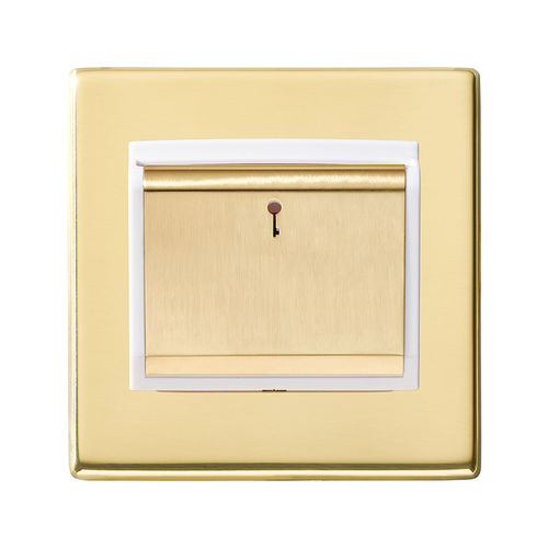 Interruptor com cartão - HARTLAND CFX® - Hamilton Litestat - de embutir / metálico / contemporâneo