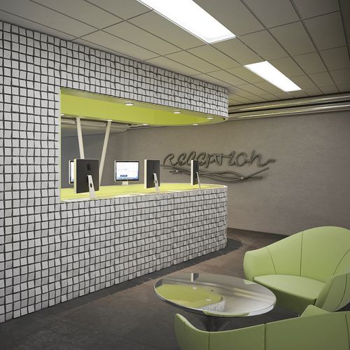 Placas de revestimento em concreto - PLANTED CUBES - Urbi et Orbi - 3D / para ambiente interno / de parede