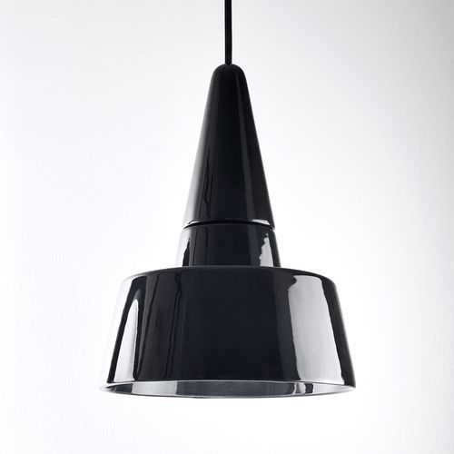 Pendente - SMALL LIGHT 2.0_glossy black - neo - em cerâmica / de design minimalista / Wire