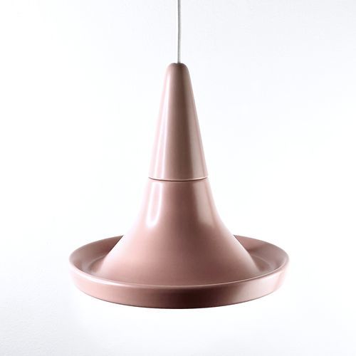 Pendente - SMALL LIGHT 4.0_matte salmon - neo - em cerâmica / de design minimalista / Wire