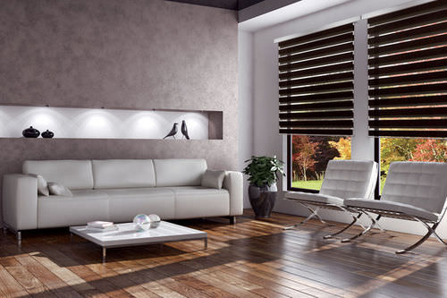 Persiana horizontal - SERIE 101 - Scaglioni srl - para janela / em alumínio / de corrente