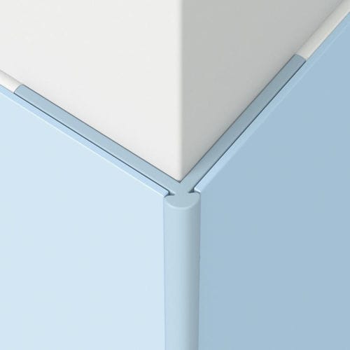 Terminal de acabamento em PVC - 26623005 - Tarkett PROFESSIONAL - para revestimento cerâmico / de canto / branco