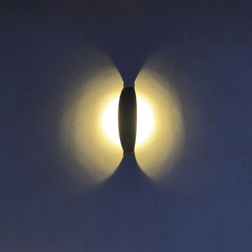 Arandela contemporânea - TRAIT DE LUNE - aralia - LYX luminaires - para ambiente externo / em aço / em aço inoxidável