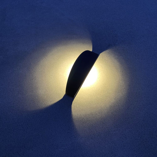 Poste balizador de iluminação de jardim - TRAIT DE LUNE - aralia - LYX luminaires - para espaços públicos / contemporâneo / em aço pintado