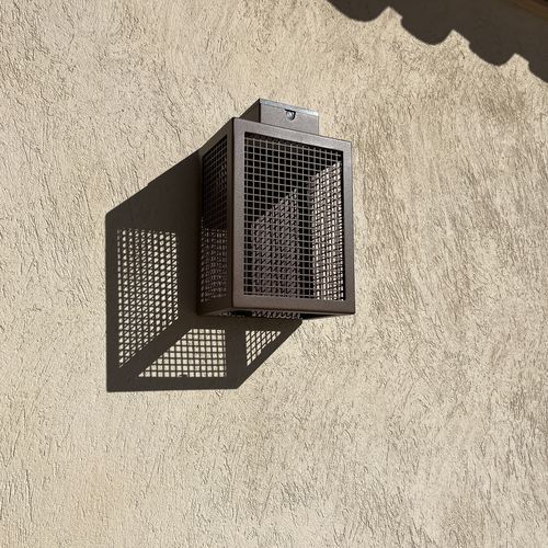 Arandela contemporânea - APS 030 frame - aralia - LYX luminaires - de jardim / para pátio / para fachada