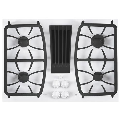 Cooktop vitrocerâmico - PGP9830TJWW - general electric - a gás / 4 bocas / de embutir