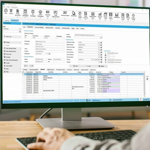Software de gestão - EQ Flex - Compusoft, a Cyncly Company - de projetos / de estimação de custos / para cozinha