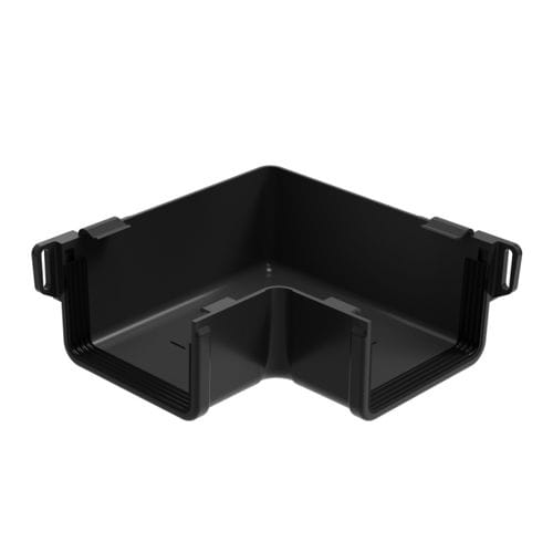 Calha pluvial em PVC - RQ135 series - GALECO - quadrada / de canto
