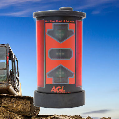 Receptor para canteiro de obras - EZ GRADE 360 - GEOMAX - de controle / de dados / portátil