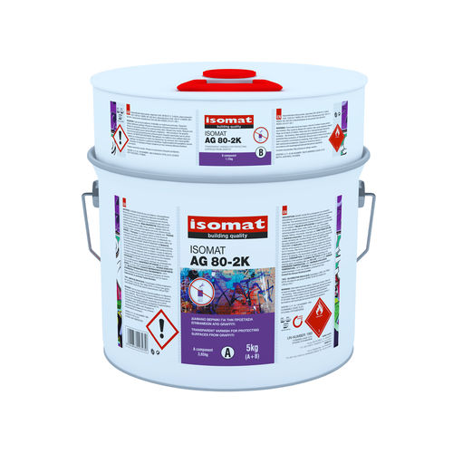 Verniz de proteção - ISOMAT AG 80-2K - ISOMAT S.A. - de acabamento / impermeabilizante / de poliuretano