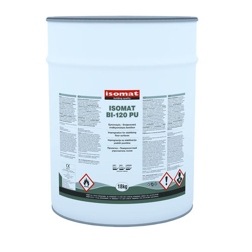Reboco de proteção - ISOMAT BI-120 PU - ISOMAT S.A. - de alisamento / impermeabilizante / de acabamento