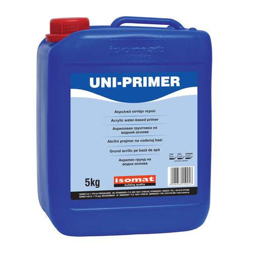 Primer para alvenaria - UNI-PRIMER - ISOMAT S.A. - para concreto / para gesso / para cimento