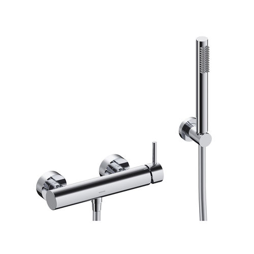 Misturador monocomando para box de banheiro - LOOP - SANYCCES - de parede / em latão / para banheiro