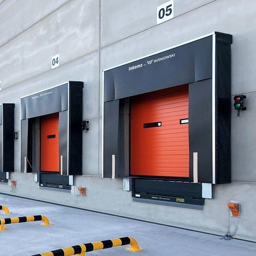 Abrigo de doca inflável - AB series - WISNIOWSKI - de carga / com isolamento térmico / à prova de água